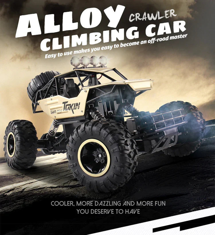 1:12 RC Off-Road 4WD Monster Truck – High-Speed 20Km/h All-Terrain Remote Control Car for Adults & Beginners