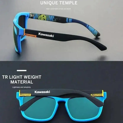 Kawasaki Polarized Fishing Sunglasses – Men & Women Outdoor Sport, Driving Eyewear with UV400 Protection