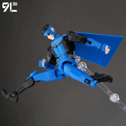 3D Printed Invincible 2.0 Superheroes Action Figures – Multi-Jointed Anime Toy Model Ornaments Gifts