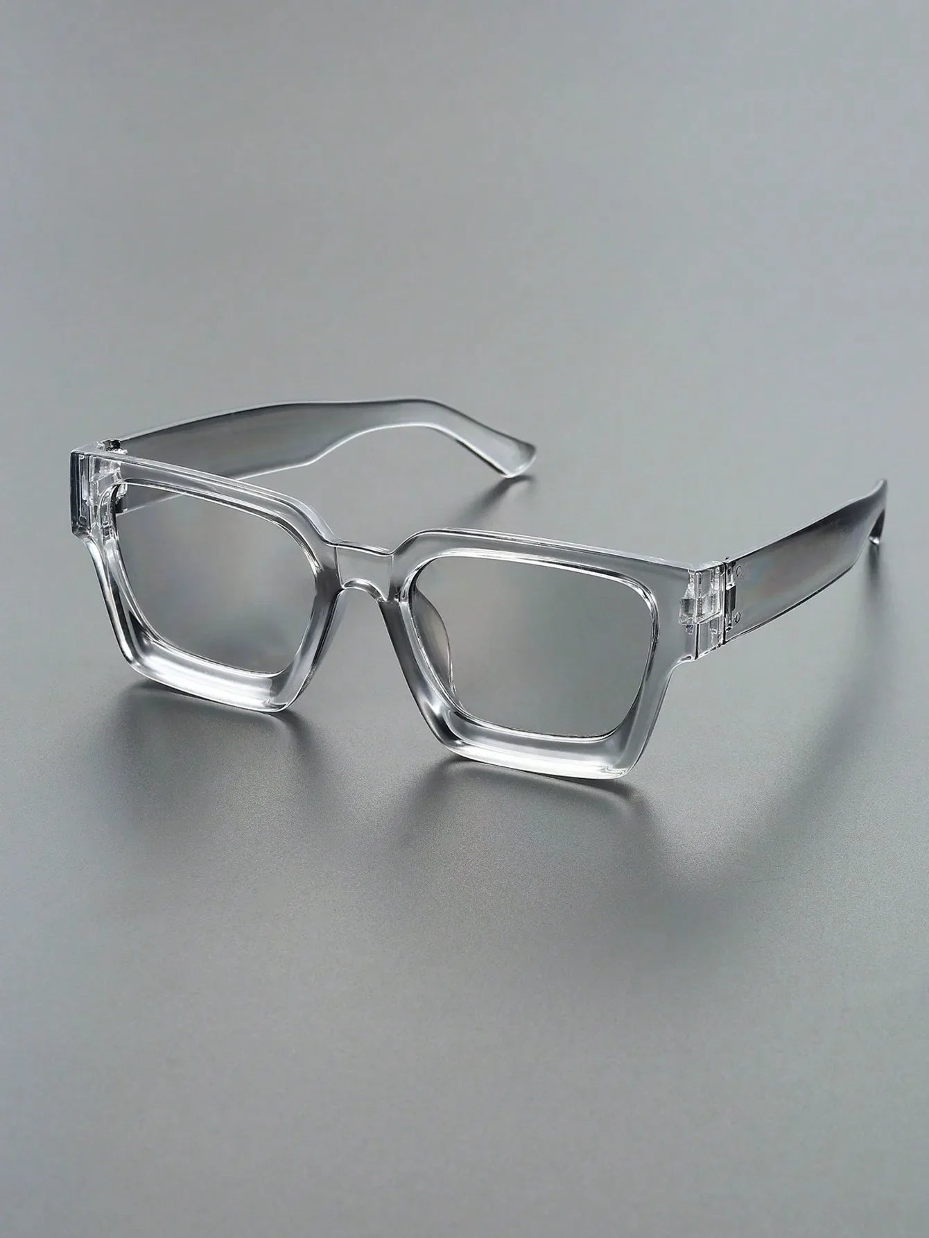 1 or 2 PC Classic Square Plastic Frame Sunglasses – Unisex Daily Fashion Shades & Eyewear Accessories