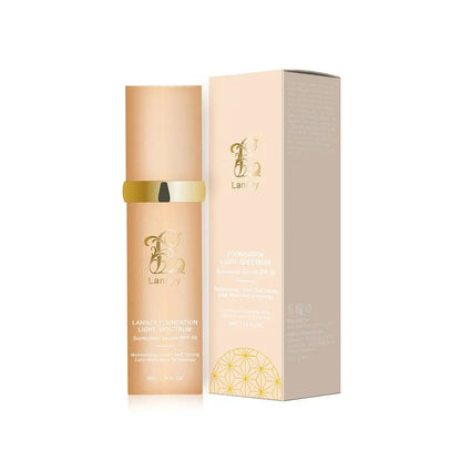4-in-1 Biomimic Foundation with SPF50+ – Longwearing Light-Adaptive Concealer & Changing Coverage Formula