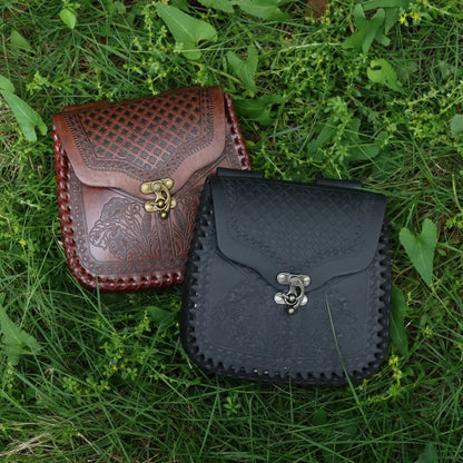Medieval Viking Waist Bag – Retro Hanging Belt Coin Purse & Fanny Pack for Men, Women & Costume Props
