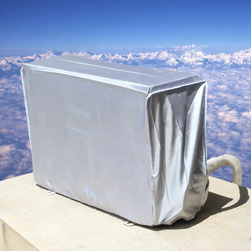 Outdoor Sun and Rain-Resistant Waterproof Air Conditioner Cover - Multiple Size Options Available