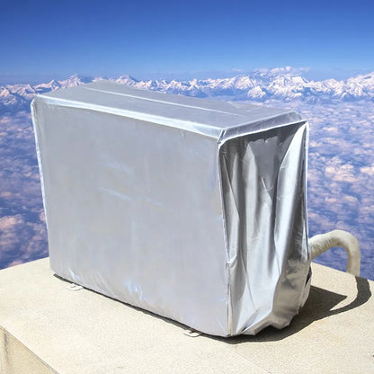 Outdoor Sun and Rain-Resistant Waterproof Air Conditioner Cover - Multiple Size Options Available