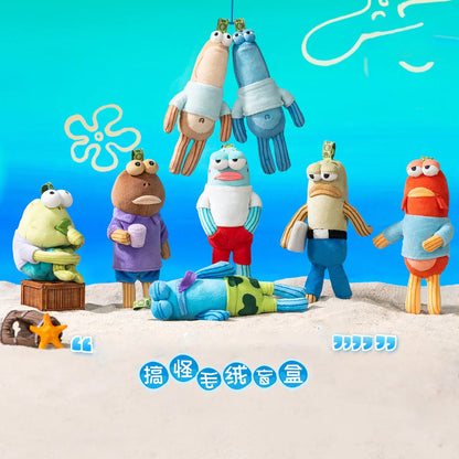 Genuine Fish Buddies Series Blind Box Toys — Funny Ocean Figures & Cartoon Dolls for Kids