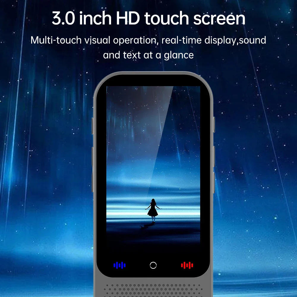S80 Pro Portable Language Translator Device - 138 Languages, Voice & Offline Translation, ChatGPT Function