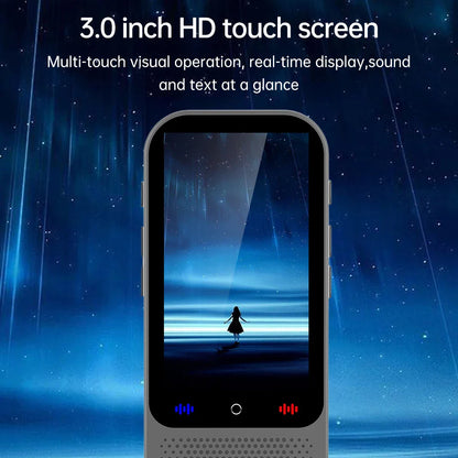 S80 Pro Portable Language Translator Device - 138 Languages, Voice & Offline Translation, ChatGPT Function