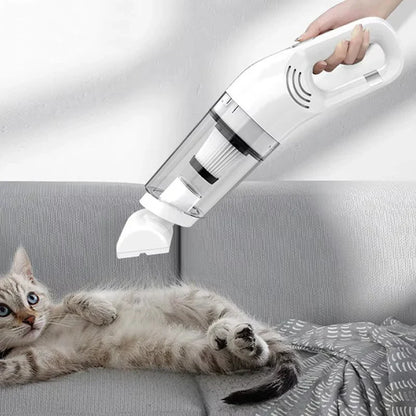 Handheld Rechargeable Vacuum Cleaner – Portable Wireless Dual-Purpose Car & Home Dust Catcher 10000PA