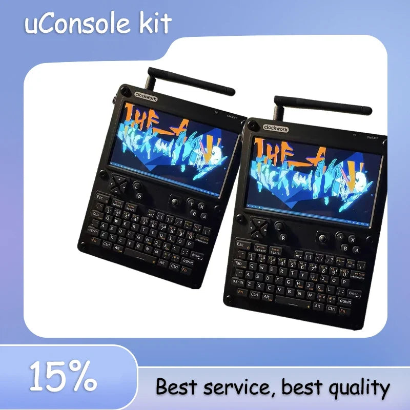 Clockwork uConsole Kit - V3.14 Motherboard with Optional Raspberry Pi CM4 Lite for Programming