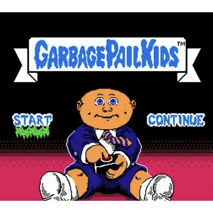 Garbage Pail Kids 8-Bit Retro Game Cartridge – 72-Pin NES Console Video Game Card