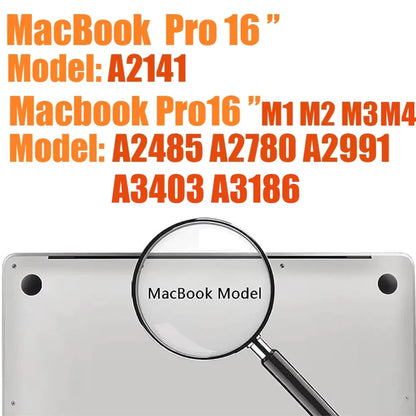 Trackpad Protector for MacBook Pro & Air 13–16 Inch – M1/M2/M3 Chip Touchpad Cover, Anti-Scratch & Waterproof Skin
