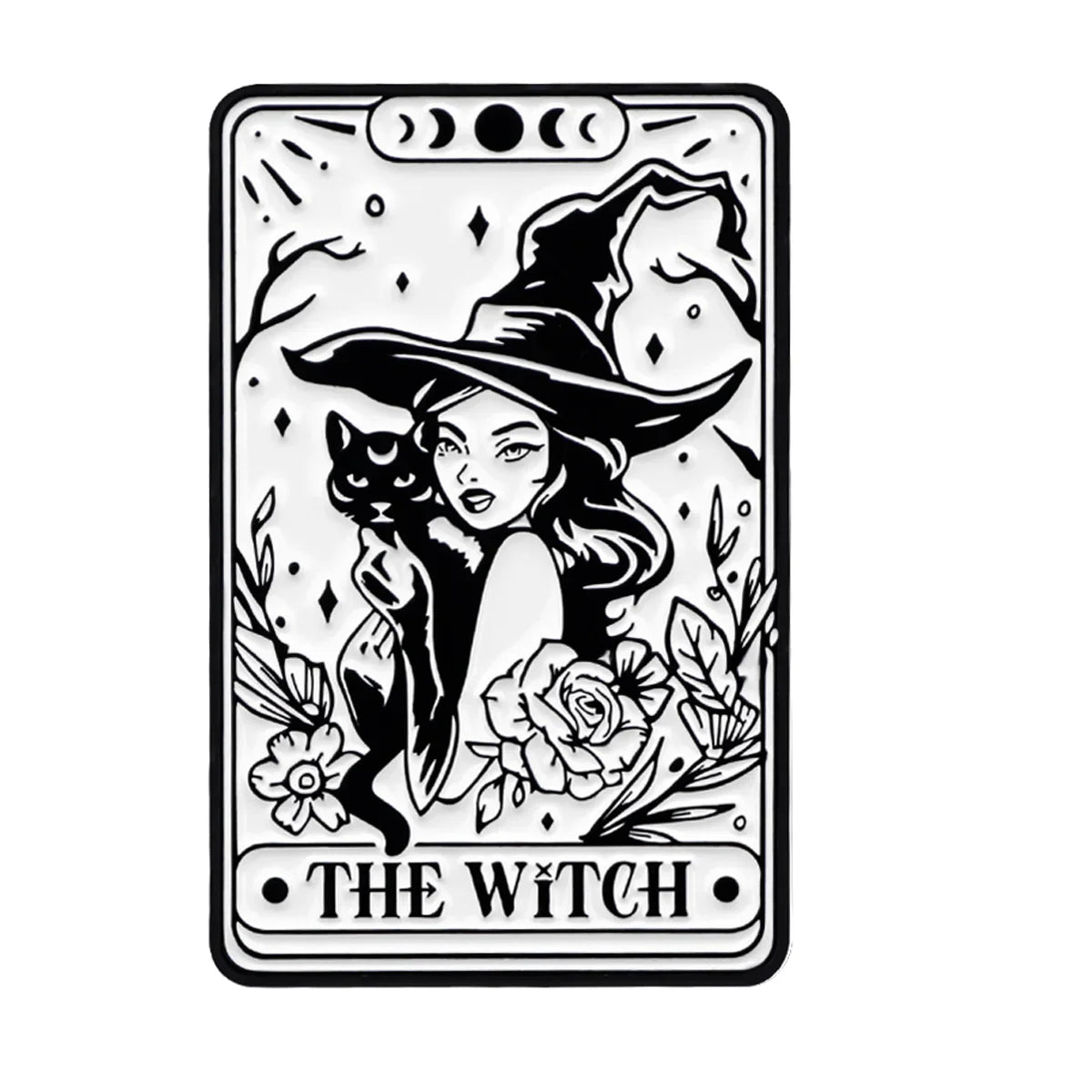Cute Black Cat Enamel Pin – Animal Brooch Lapel Pin for Backpack, Clothing, Witch Jewelry & Halloween Gifts