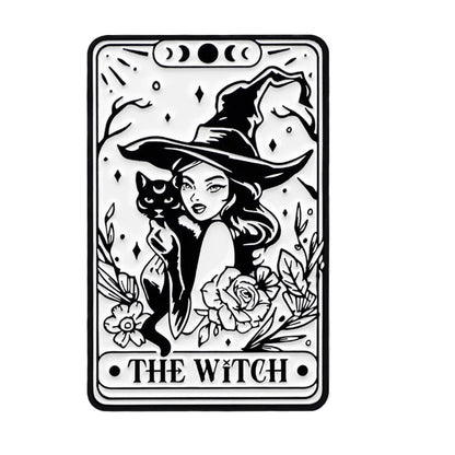 Cute Black Cat Enamel Pin – Animal Brooch Lapel Pin for Backpack, Clothing, Witch Jewelry & Halloween Gifts