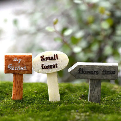 DIY Fairy Garden Miniature Figurines - Garden Pot, Dollhouse & Landscape Decorations