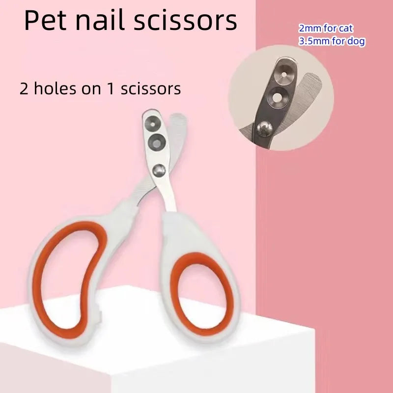 Pet Grooming Scissors Set – Professional Dog Hair Trimming Tools, Bent & Straight Scissors, Teddy Haircut Clippers