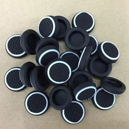 4 Pcs Controller Thumb Grip Caps - Colorful Silicone Stick Covers for PS3, PS4, Xbox, and Nintendo Controllers, Game Accessories