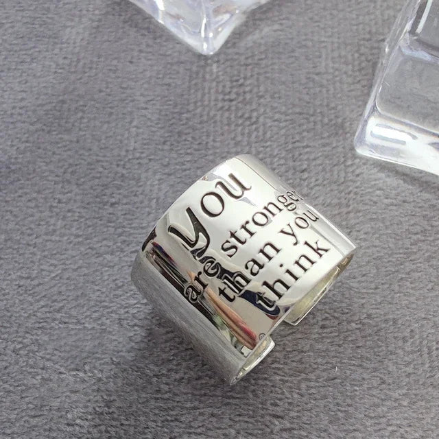 925 Sterling Silver Geometric Ring — BF CLUB Fashion Handmade Ring for Women, Party & Christmas Gift