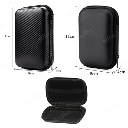 Mini Storage Bag Case for GoPro Hero 13–6 — Compact Carry Case for SJCAM, AKASO, DJI Osmo, Action 5 Pro & Camera Accessories