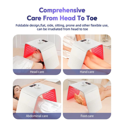 7 Color LED PDT Nano Water Sprayer Skin Rejuvenation Photon Therapy Mask for Home SPA