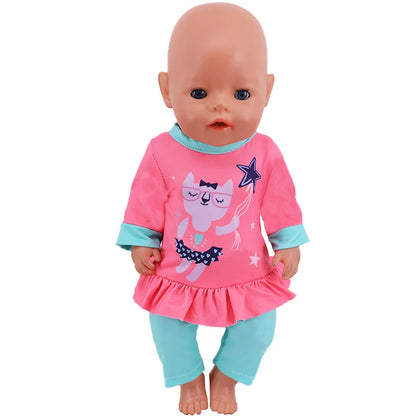 Official Doll Clothes & Accessories – Matching Style Outfits for 18-Inch American & 43cm Reborn Baby Dolls, Our Generation Girl Toys Gift