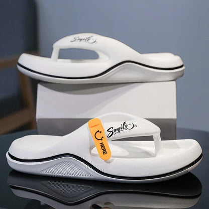 Men's & Women's Flip Flops – Non Slip Thick Sole Slippers, Super Soft Indoor & Outdoor Beach Sandals