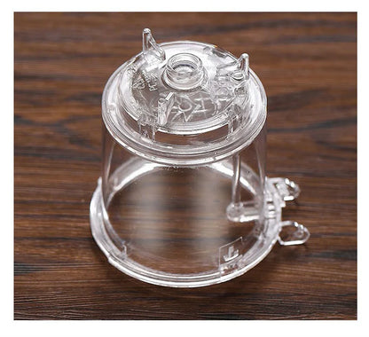 Heat-Resistant Glass Teapot with One-Click Filter – Tea & Coffee Pot, Tea Water Separation, Home Teaware Set