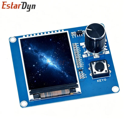 2.0-Inch TFT LCD Display with EC11 Rotary Encoder - IIC SPI Interface Module for ESP32 Raspberry Pi DIY Projects