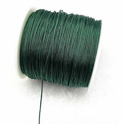 Nylon Macrame Cord Thread (0.4–1.5mm) – Braided DIY Bracelet, Beading & Tassel String