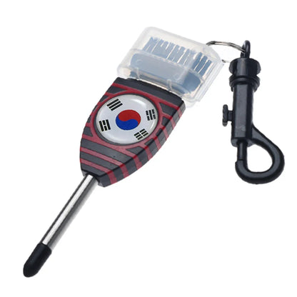 Golf Grooving Sharpening Tool – Alloy Wedge Cleaner with Brush for Golf Groove Maintenance