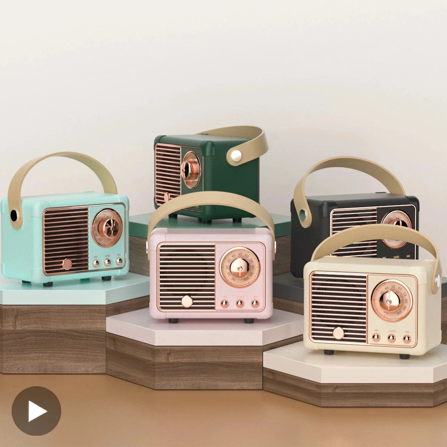 Wireless Portable Bluetooth Speaker — Mini Subwoofer Music Box with Hands-Free Function