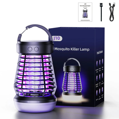 USB Electric Mosquito Lamp - Portable Rechargeable Mosquito Killer for Indoor Home & Outdoor Camping Use