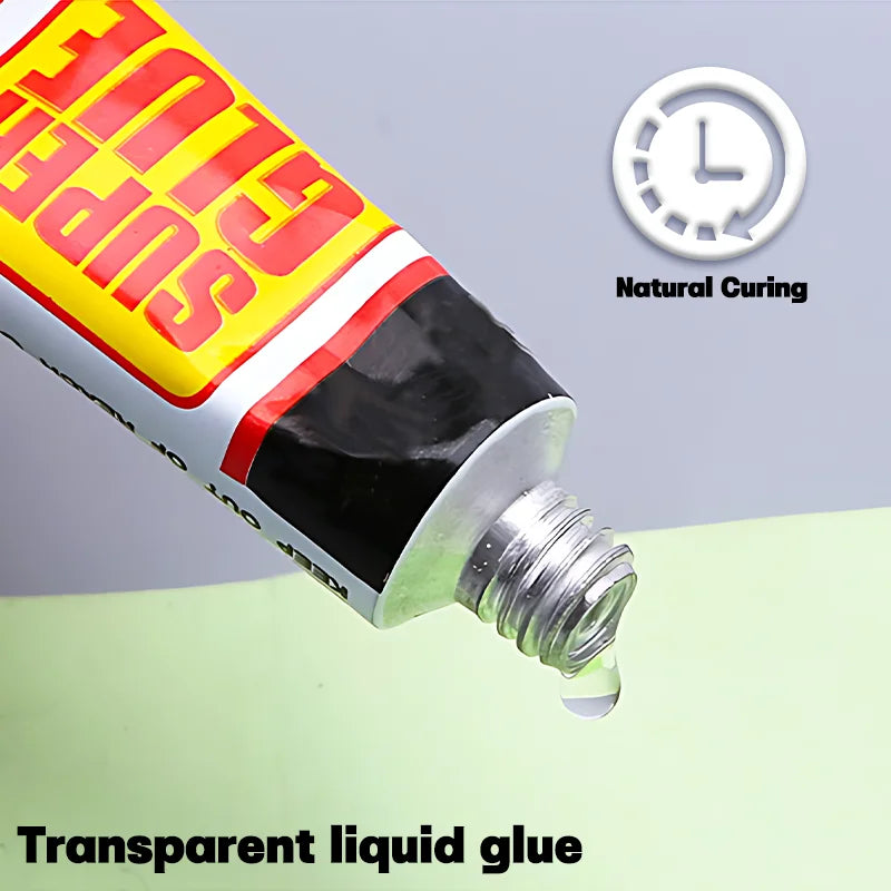 1/3/6/10/20Pcs Quick Repair Glue - Instant Strong Bond Adhesive for Wood, Rubber, Metal, Glass, Jewelry & Shoe Repair