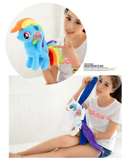 20cm My Little Pony Plush Toy – Twilight Sparkle, Rainbow Dash, Applejack, Rarity, Fluttershy & Pinkie Pie Soft Filled Doll Gift