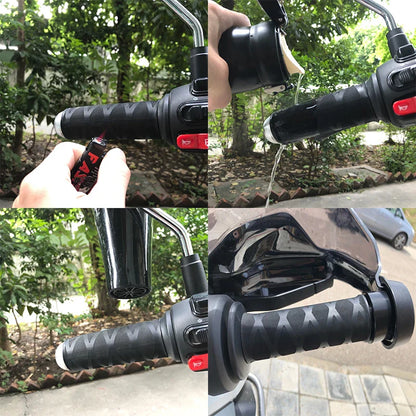 Universal Heat Shrinkable Grip Cover for BMW Motorcycles - Non-Slip Rubber Grip Glove for R1250GS, R1200GS, F750GS, F850GS, F900R