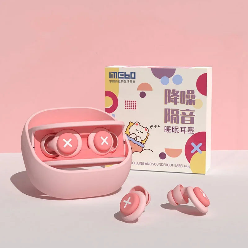 New Silicone Earplugs for Sleep – Soft Noise Cancelling, Soundproof Foam with Slow Rebound Protection