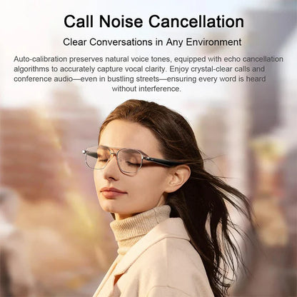 XIAOMI MIJIA Smart Audio Glasses Joyful Edition — Bluetooth 5.2, Detachable Headset, Long Standby, 2h Fast Charge, Anti-Leakage Sound