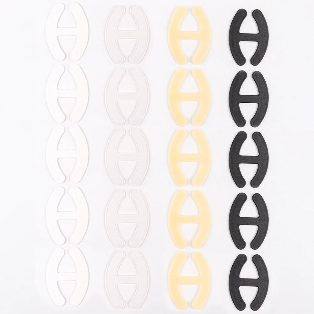 4-Color H-Shaped Anti-Slip Bra Strap Buckles – Cross Strap Underwear Accessories