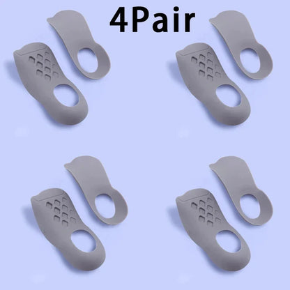 Orthopedic Arch Support Insoles – Orthotic Flat Foot Care Shoe Inserts for Pain Relief, Comfort Cushion Heel & Foot Support Unisex Insoles