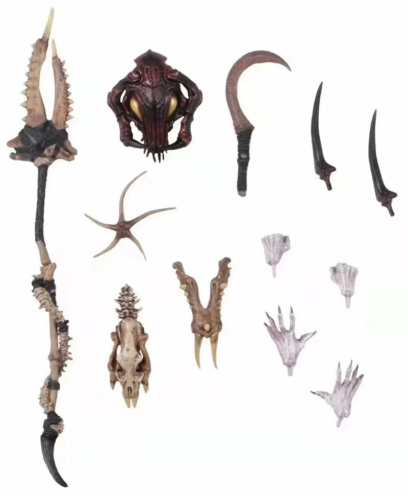 NECA Alpha Predator Figure – Predator vs Alien Edition Luxury Hunter Collectible Action Model Toy Gift