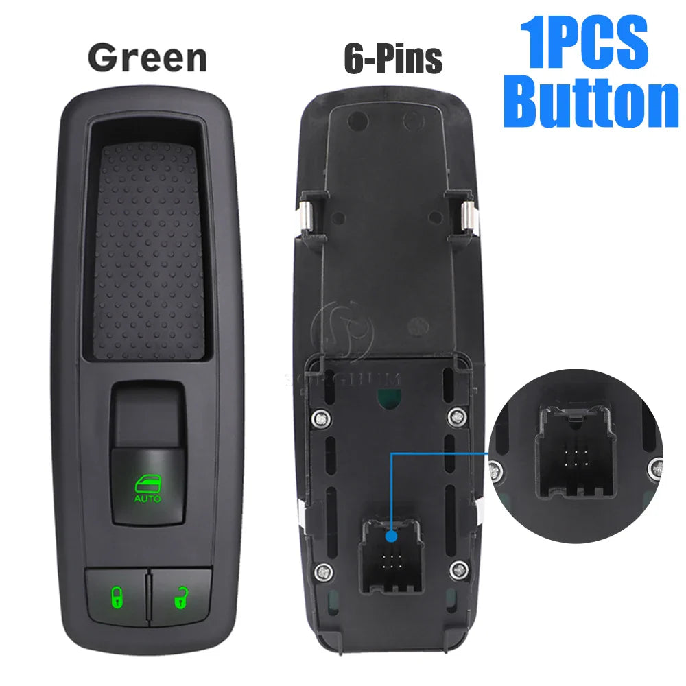 SORGHUM Master Power Window Control Switch – Compatible with Dodge Journey, Nitro, Chrysler & Jeep Liberty (Part 4602544AG / 04602632AG / 68298088AA)