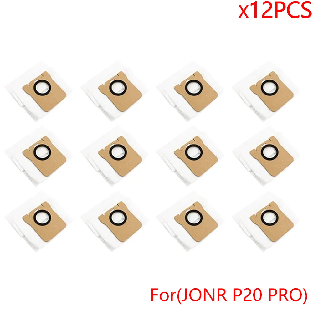JONR P20 PRO Robot Vacuum Accessories – Replacement Side Brush, Mop Cloth & Dust Bag Cleaning Parts