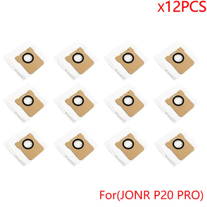 JONR P20 PRO Robot Vacuum Accessories – Replacement Side Brush, Mop Cloth & Dust Bag Cleaning Parts