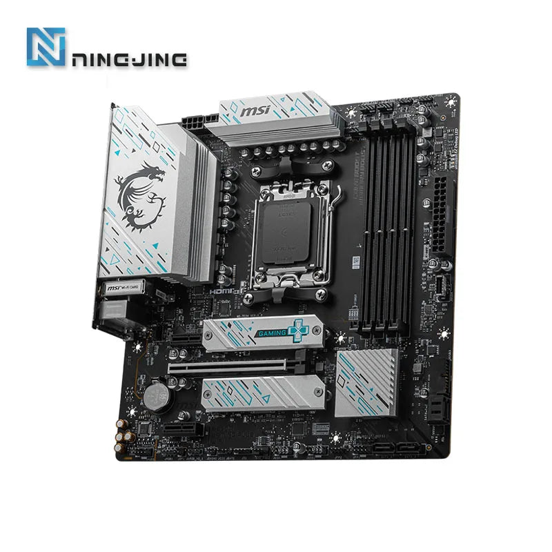 MSI B650M GAMING PLUS WIFI Motherboard - AMD B650, Supports DDR5 7200+MHz (OC), Ryzen 7000/8000 Series, AM5 Socket