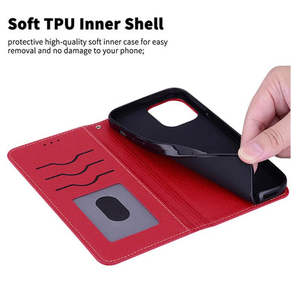 Samsung Galaxy A17 5G Case - Leather Flip Wallet Cover for A175F/A176B 4G & 5G