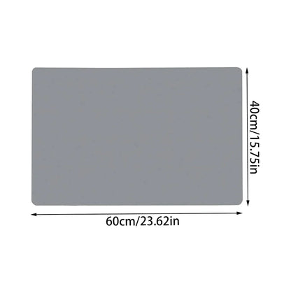 Silicone Table Protector Placemat 40x60cm – Heat Resistant, Waterproof, Non-Slip Mat for Kids Crafts & Kitchen Counter