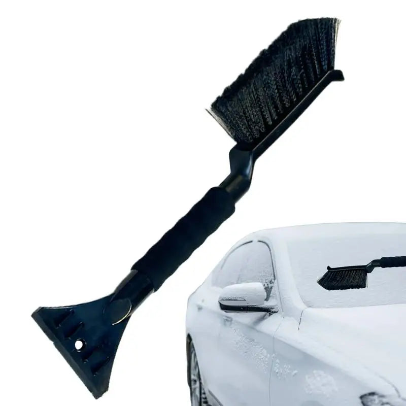 2-in-1 Car Snow Brush & Ice Scraper – Ergonomic Foam Grip for SUV & Car Windows