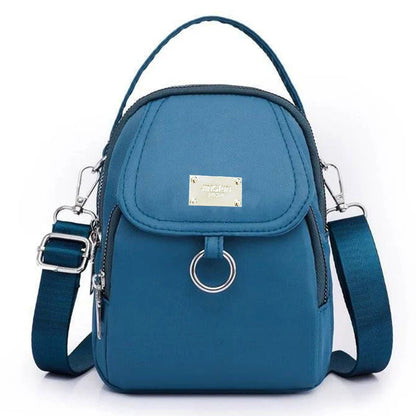 Women’s Mini Multi-Color Crossbody Bag – Compact Shoulder Bag for Daily Casual Outings, Campus, and Commute