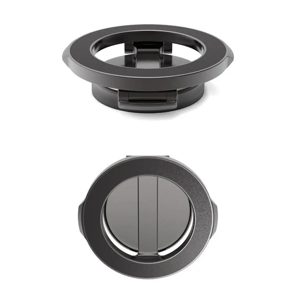 Car Magnetic Folding Phone Holder - 360° Rotation, Suction Cup Mount, Anti-Shake Bracket for Navigation