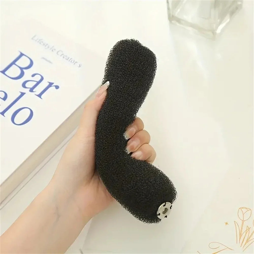 Hair Bun Maker Donut - Foam Sponge Styling Tool for Easy Updos