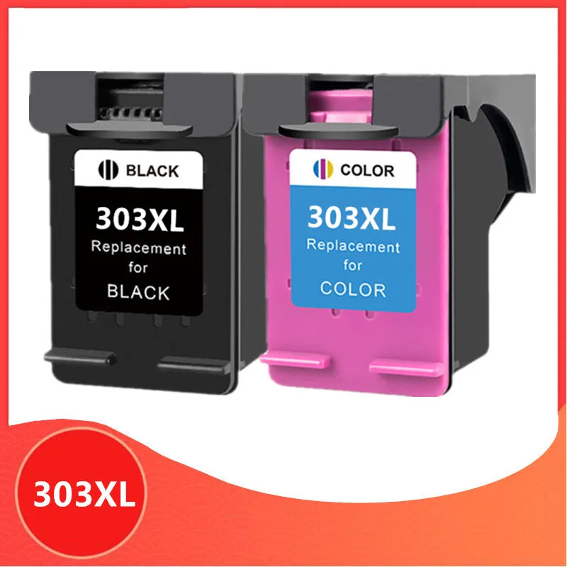 303XL Compatible Ink Cartridge Replacement for HP 303XL – High Yield Ink for HP Envy Photo 6220, 6230, 6232, 6234, 7130, 7134, 7830 Printers